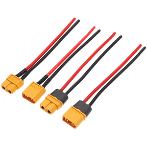 Кабель-жгут автомобильный силиконовый <span class=keywords><strong>2</strong></span>-жильный (штекер-гнездо) XT-60/XT90 - Product Image 3