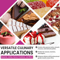 Feuille de gélatine bovine halal en vrac Feuilles de gélatine sans saveur or argent sans gluten 140-260 Feuille de gélatine pour dessert