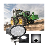 Agco 700726172 Lampe de travail ovale à LED 24W/40W 12V 24V Projecteur/Spot Beam 5.5 Inch LED Work Light pour voitures
