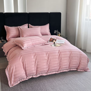 Setelan seprai ukuran King, Set seprai 4 bagian, standar 300Tc Hotel Untuk tekstil rumah - Product Image 5