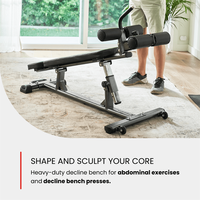 Poignée Ab Exercices Reverse Crunch Decline Sit Up