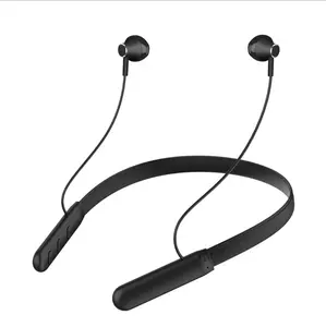 G8 Waterproof Neck band wireless headset soft leather neckband Magnetic headphone sports earphone high sound quality