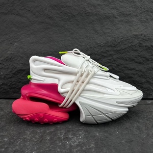 Chaussures de sport unisexes en cuir véritable bleu ardoise à bout fermé, lacées, faites à la main, confortables, légères, anti-odeur, sécuritaires - Product Image 2