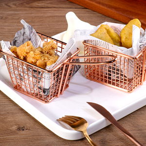XINGPAI Bán Hot Khoai Tây Chiên Phục Vụ Giỏ Nhà Hàng Gà Chiên Pháp Khoai Tây Chiên Sâu Frying Basket - Product Image 1