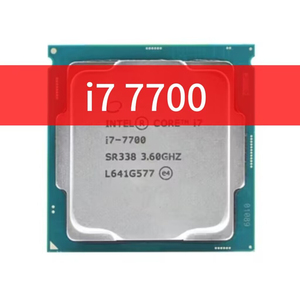<span class=keywords><strong>Core</strong></span> <span class=keywords><strong>i7</strong></span> 7700 Quad-<span class=keywords><strong>core</strong></span> CPU 3.6GHz 8-chủ đề LGA1151 65 Wát 14nm <span class=keywords><strong>i7</strong></span> 7700 CPU Bộ vi xử lý làm việc Bộ vi xử lý - Product Image 1