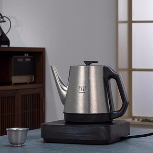 Bujuetang Pure Titanium Electric <b>Kettle</b> 1.5L <b>Temperature</b> <b>Control</b> Automatic Shut Off Tea Brewing - Product Image 2