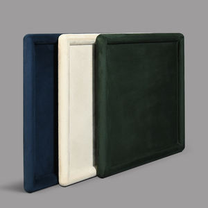 JINSKY Plateaux de présentation de colliers en daim Plateaux de présentation de bijoux en gros Plateaux de présentation de diamants - Product Image 4