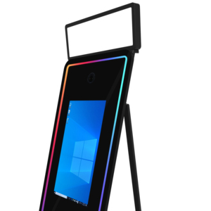 Photomaton en libre-service AIPAILE avec écran tactile (21,5/32/43 pouces) compatible avec l'appareil photo 2000D et connectivité Wi-Fi - Product Image 1
