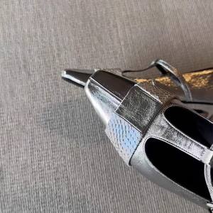 Zapatos de Tacón Mary Jane con Estampado de Leopardo y Parches, Punta Cuadrada, Correa con Hebilla, Diseño Elegante - Product Image 3