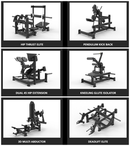 टॉपटन प्लेट लोड वाणिज्यिक जिम उपकरण डेडलिफ्ट स्प्लिट स्क्वेट्स लूज मशीन डेडलिफ्ट कुलीन मशीन - Product Image 6