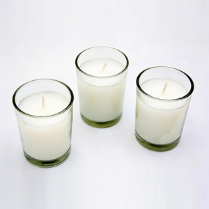 <span class=keywords><strong>Bougie</strong></span> Votive en Verre Blanche Sans Parfum, Cire de Paraffine Pure, Sans Fumée, pour Manifestation, Vœux, Intentions, Rituels et Prières - Vente en Gros - Product Image 3
