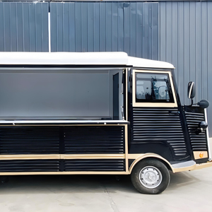 Food Truck Commerciale per Pollo allo Spiedo con Girarrosto Verticale e Armadio di Conservazione, Forno Mobile per Shawarma e <span class=keywords><strong>Kebab</strong></span> per Food Court - Product Image 1