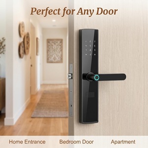 Fingerabdruck-Passwort Cloud-Smart-Schloss mit <span class=keywords><strong>App</strong></span>-Fernverwaltung für Ferienwohnungen, Hotels, Apartments - Product Image 3