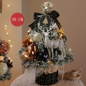 Venta al por mayor Árboles de Navidad artificiales Adornos de Navidad Adornos de escritorio Mini BOLA DE Navidad y adornos de árbol - Product Image 5