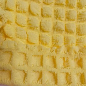 Robe de printemps et d'été en Jacquard, tissu gaufré plissé et extensible - Product Image 4