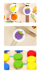 Juegos de Ingenio para Niños, Juegos para Viajes, Regalos Ideales para Navidad y Cumpleaños, Juguetes de Rompecabezas de Combinación de Colores - Product Image 5