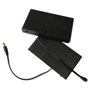 Soporte de Plástico para 12V y 8 Pilas AA, Caja con Clip para Baterías, Interruptor de Encendido/Apagado y Conector de Alimentación de 5.5mm CC - Product Image 6