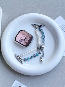 Correa de Reloj de Resina y Diamante para <span class=keywords><strong>Apple</strong></span> <span class=keywords><strong>Watch</strong></span> Ultra 2 Band 49mm para iWatch para <span class=keywords><strong>Apple</strong></span> <span class=keywords><strong>Watch</strong></span> Series S10 S9 S8 S7 6 5 <span class=keywords><strong>SE</strong></span> - Product Image 3