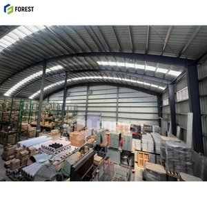 โรงยิมโรงเรียนโครงสร้างเหล็กโค้งแบบคานโค้งมีความทนทาน - Product Image 2