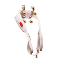 Masajeador de Cuello Moza con Calor, Masajeador Eléctrico Shiatsu de Tejido Profundo para Aliviar el Dolor de Cuello y Hombros, Portátil para Oficina, Viajes