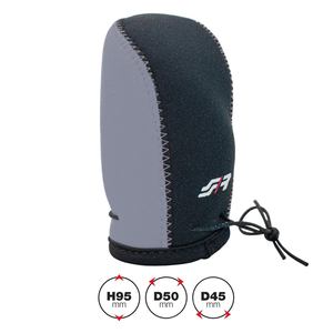 Cubierta Universal para Perilla Gris Modelo GKCG para Accesorios de Motocicletas - Product Image 1