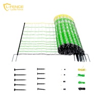 Lydite 50M Semi-Rigide Groene Gevogelte Elektrische Hekwerk Netto Kip Netting Met Dubbele Spikes