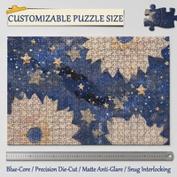 Puzzle personnalisé de 150 pièces, puzzle pour enfants de 100, 120, 200 pièces, personnalisés en gros, tuiles de sécurité plates carrées pour enfants