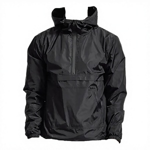 นักออกแบบแฟชั่นปรับแต่งเสื้อแจ็คเก็ตมีฮู้ดกันลมคุณภาพสูง ผลิตจากโพลีเอสเตอร์/ผ้าฝ้าย น้ำหนักเบา กันน้ำ สำหรับผู้ชาย เหมาะสำหรับกิจกรรมกลางแจ้ง - Product Image 3