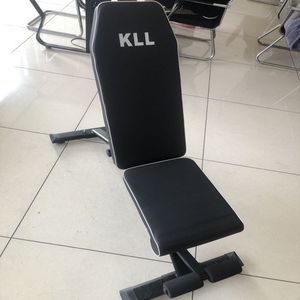 Banco de Pesas Ajustable KLL, Equipo de Gimnasio Comercial, Silla de Entrenamiento Inclinada para Abdominales, Material PU, Unisex - Product Image 1