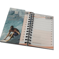 Journal intime à couverture rigide de haute qualité A6, Agenda, Agenda, Journal islamique, Pages imprimées personnalisées