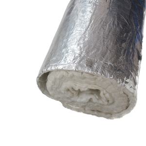 Tapis en <span class=keywords><strong>fibre</strong></span> <span class=keywords><strong>de</strong></span> <span class=keywords><strong>verre</strong></span> aiguilletée <span class=keywords><strong>de</strong></span> qualité supérieure, enduit d'aluminium d'un côté, vente en gros - Product Image 1