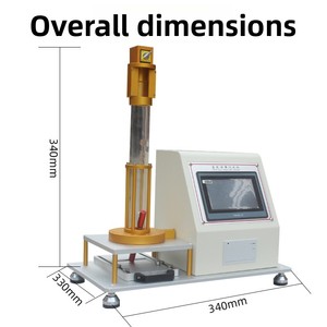 Gözenekli elastik malzeme geri tepme katsayısı testi için sünger damla top Rebound <span class=keywords><strong>Tester</strong></span> 1 yıl <span class=keywords><strong>220V</strong></span> yüksek doğruluk IP67 - Product Image 4