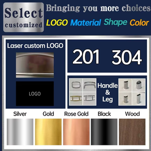 Plat à chafing de luxe en acier inoxydable argenté de 4,5 L avec dôme suspendu en diamant, nouveau design pour usage hôtelier, capacité ronde de 8 L - Product Image 6