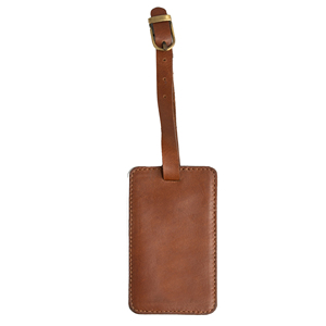 Most Selling Luxury Genuine Leather Luggage Tag with Elegant Design for Frequent Traveler and Corporate Gifts Available For Sale - Product Image 3