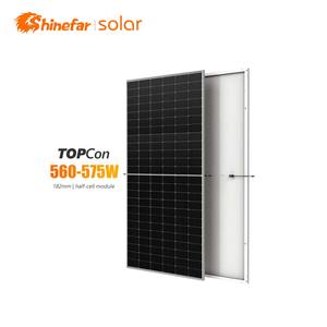 Pronto per la spedizione di 550w 580w pannelli solari modulo solare dalla Cina fabbrica - Product Image 1