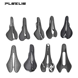 Selle <span class=keywords><strong>de</strong></span> vélo <span class=keywords><strong>de</strong></span> montagne Plselis ultra légère et durable, entièrement en carbone, creuse et respirante, pour hommes, 90g - Product Image 3