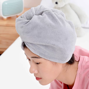 <span class=keywords><strong>Toalla</strong></span> de pelo de <span class=keywords><strong>microfibra</strong></span> de 25x65cm de secado rápido supersuave para mujer, técnicas tejidas en forma de rollo con logotipo personalizado para niñas - Product Image 4