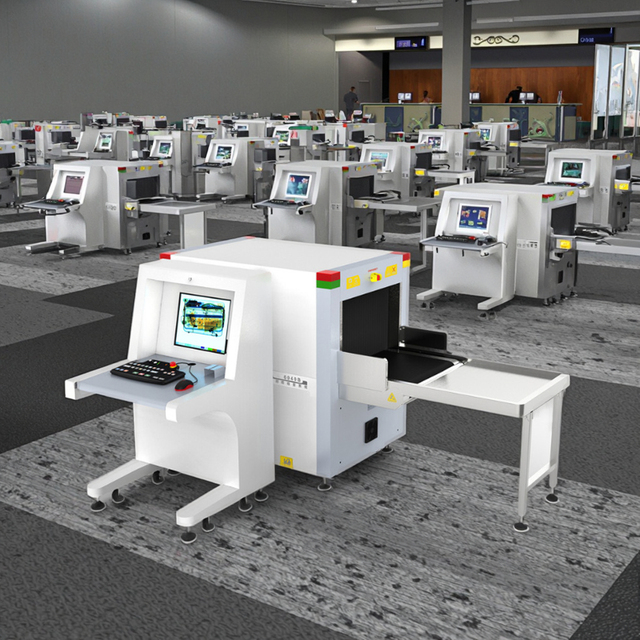 Peace Guarder Tunnel Size 600*400mm SD-6040 Medium Size X Ray Baggage Scanner 19" HD LCD Monitor Large Storage Capacity CE