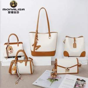 Sac à main de luxe à bandoulière unique <span class=keywords><strong>Mona</strong></span> <span class=keywords><strong>Lisa</strong></span> Sac à oreiller Boston de grande capacité en cuir PVC de haute qualité pour les aisselles - Product Image 6