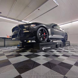 CE/Strong Car Detailing Shop Plastic Garage Flooring Tiles and Car Garage Floor Interlocking Garage Floor Tiles
