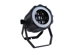 7 Uds 40W 4 en 1 Zoom interior LED Par luz escenario luz RGB haz luces <span class=keywords><strong>DMX</strong></span> 512 Control LED fuente E27 bombilla Base Pcs escenario Par - Product Image 4