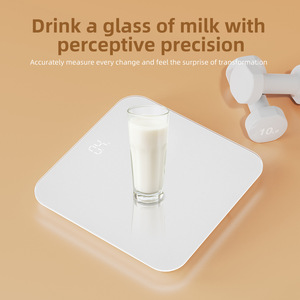 Pèse-personne numérique Bluetooth Unique Body Scale CW320 blanc rectangulaire pour usage domestique et fitness - Product Image 3