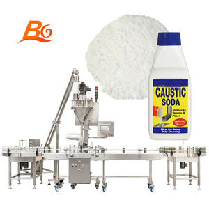 Otomatik 2 kafaları emzik Metal çimentolu kuru deterjan kantitatif yaprak Pace kostik toz dolum makinası - Product Image 1