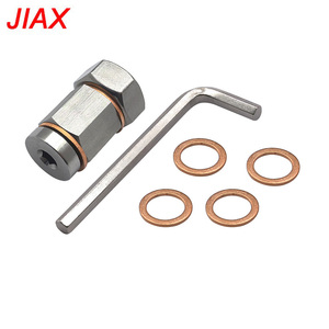 M14x1.5 Paslanmaz Çelik No-Pan-Removal Manyetik Şanzıman Tahliye Tapası Evrensel Piggyback Tahliye Tapası Kiti Polaris ATV UTV için - Product Image 1