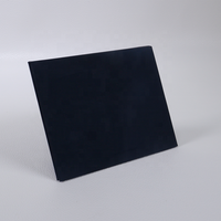 Caja de Embalaje Rígida de Cartón con Logotipo UV 4C, Plegable, Magnética, Negra, para Tarjetas de Crédito