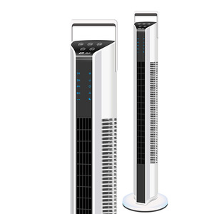 48 inch cooling fan remote control low noise home use fan stand tower fan