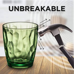 レストランやバーで飲むためのプラスチック製の壊れない飲用グラスのアクリル、14オンス-17-9オンス - Product Image 2