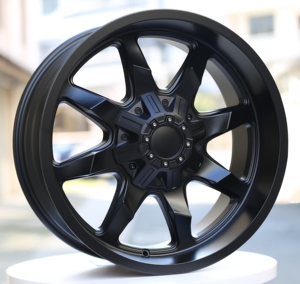 Hợp kim đúc mặt bích rộng 17*9J,18 * 9J 20 * 9J 20 * 10j, 22 * 12j màu đen mờ; cửa sổ xay màu đen sáng và Chrome - Product Image 3