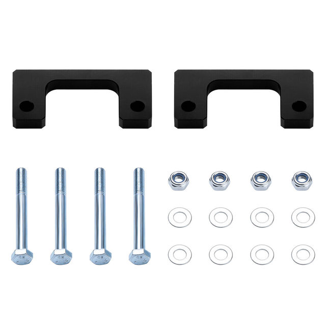 2" Front Leveling Lift Kit for Chevy Silverado 2007-2021 GMC Sierra 1500 BLACK