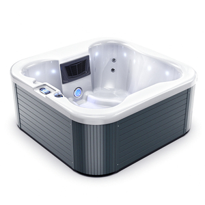 Bañera de hidromasaje para 4 personas, <span class=keywords><strong>spa</strong></span> al aire libre, jacuzzier, hidromasaje, plug and play, <span class=keywords><strong>barato</strong></span> - Product Image 2